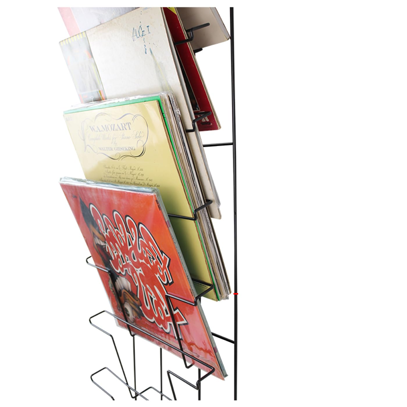 Supporto di stoccaggio per dischi in vinile LP - supporto murale per dischi in vinile