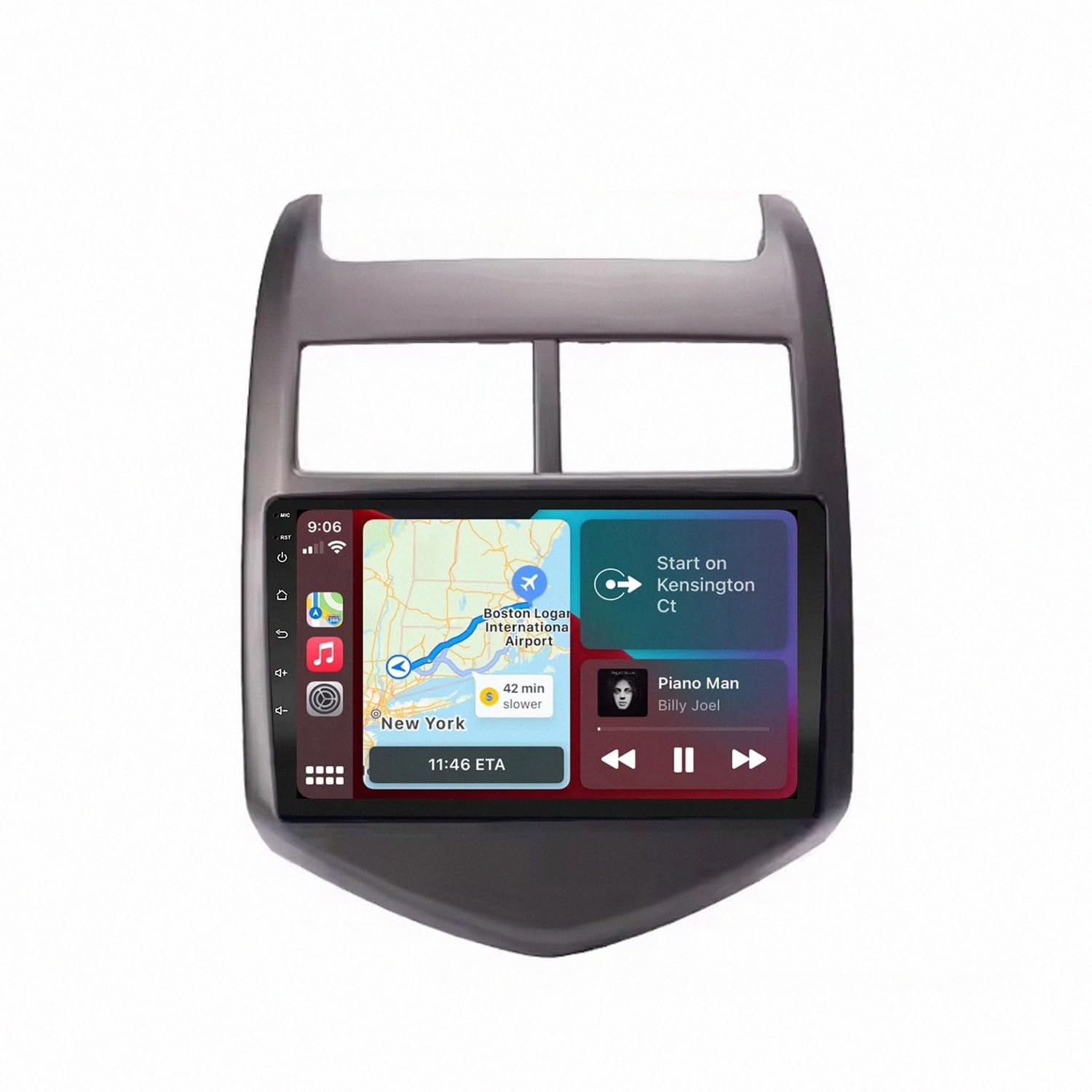 Radio coche 2 DIN para Chevrolet Aveo con Android Auto inalámbrico y 4 núcleos 8