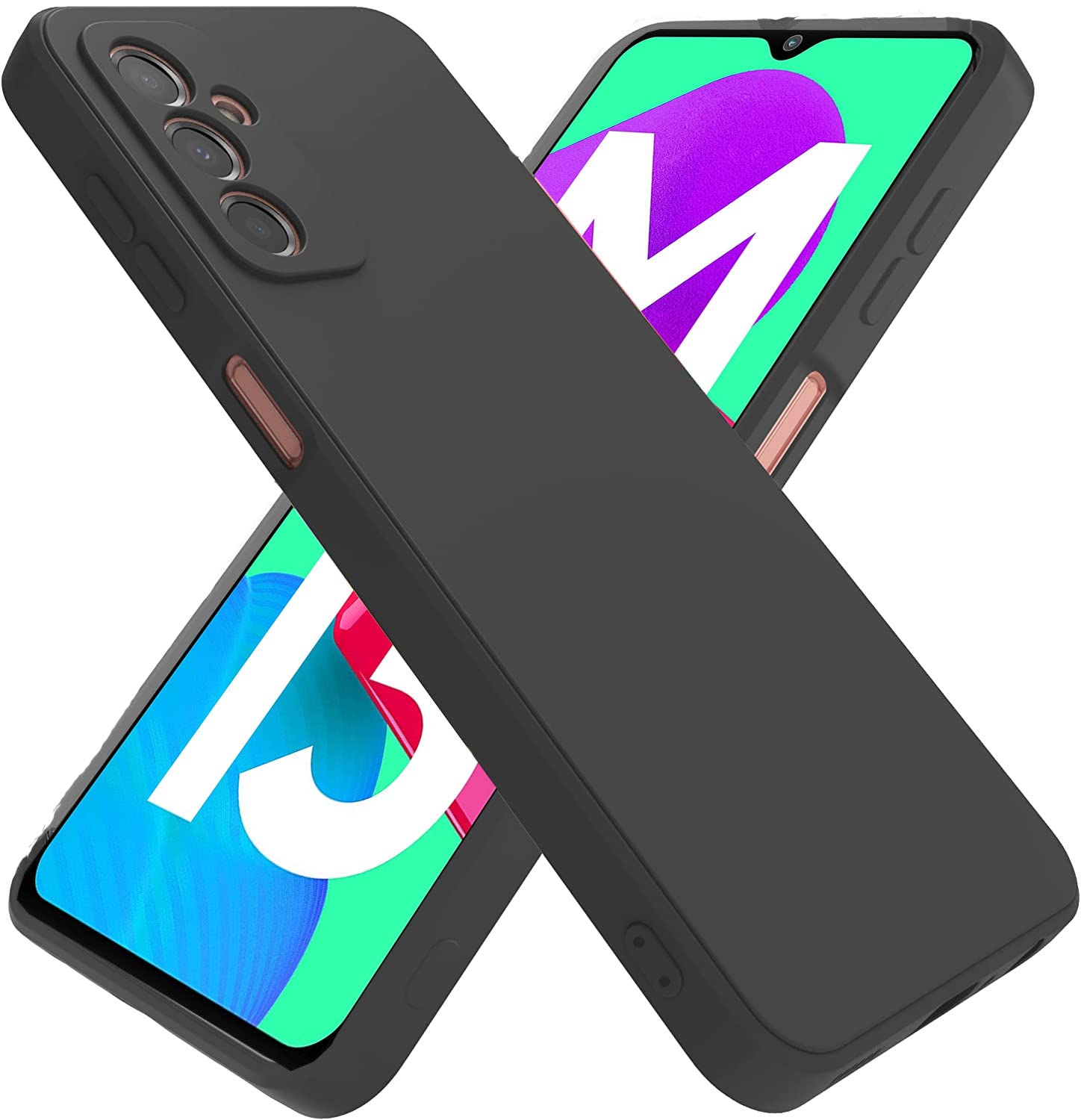 KloutCase for Samsung Galaxy M13 4G / Galaxy F13 Slim Ultra Soft Rubberised Back Cover Matte Silicone Flexible Camera Protection Back Case for Galaxy M13 4G / Galaxy F13 (Black) (B0C1T6XK34) Amazon Price History, Amazon Price Tracker