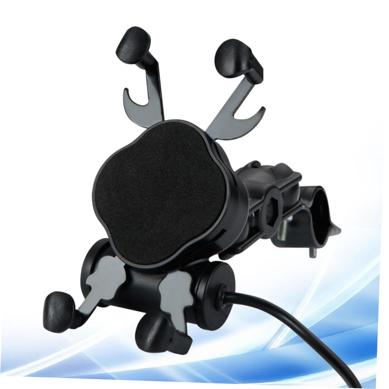 BESTonZON 2pezzi Per Smartphone Per Caricabatterie Usb Per Manubrio e Accessorio Multi Per Ciclisti