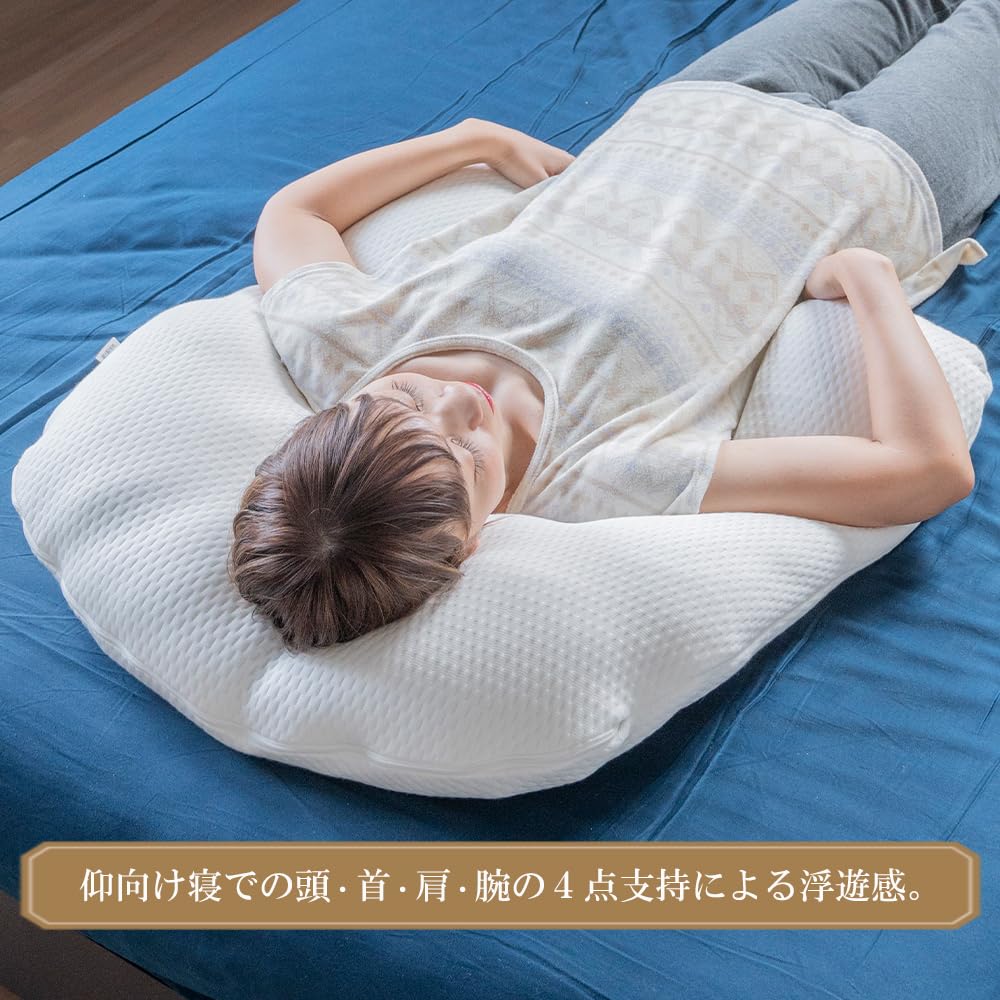 Amazon｜【眠り製作所】抱かれ枕 DUAL-NEO デュアル・ネオ 枕 抱き枕