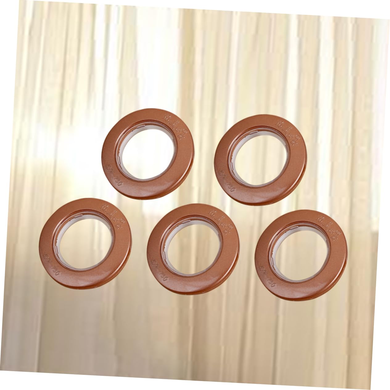 Cabilock 85piezas Anillas para Cortinas Anillas De Metal Resistentes y Duraderas para Hogar
