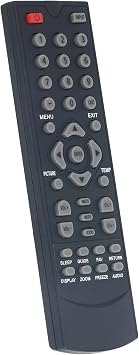 Allimity LD50RM Replacement Remote Control Compatible with Apex Digital LED HDTV LE1912 LE1912D LE2412 LE2412D LD2D8RM LE1910 LE2312 RTLD50RM