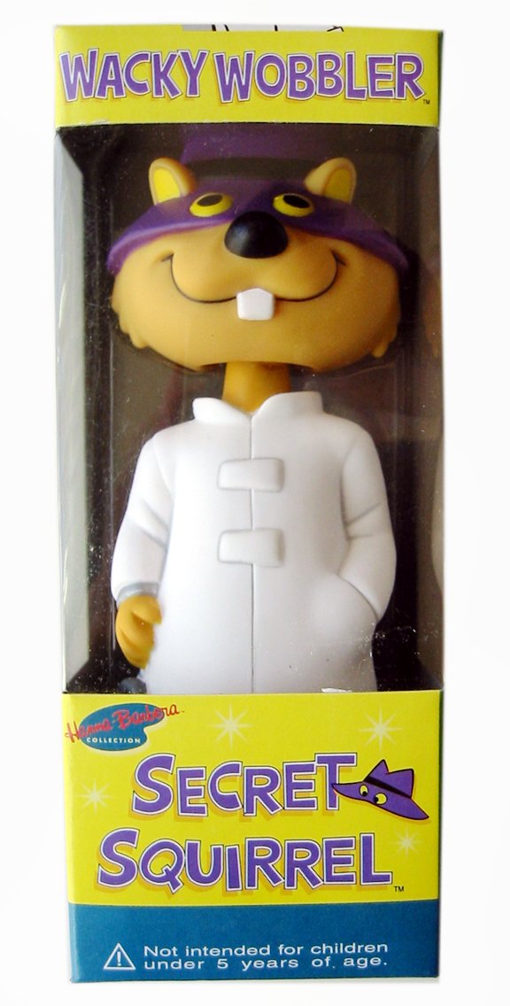 Amazon.co.jp: HANNA-BARBERA Wacky Wobbler SECRET SQUIRREL Bobble 