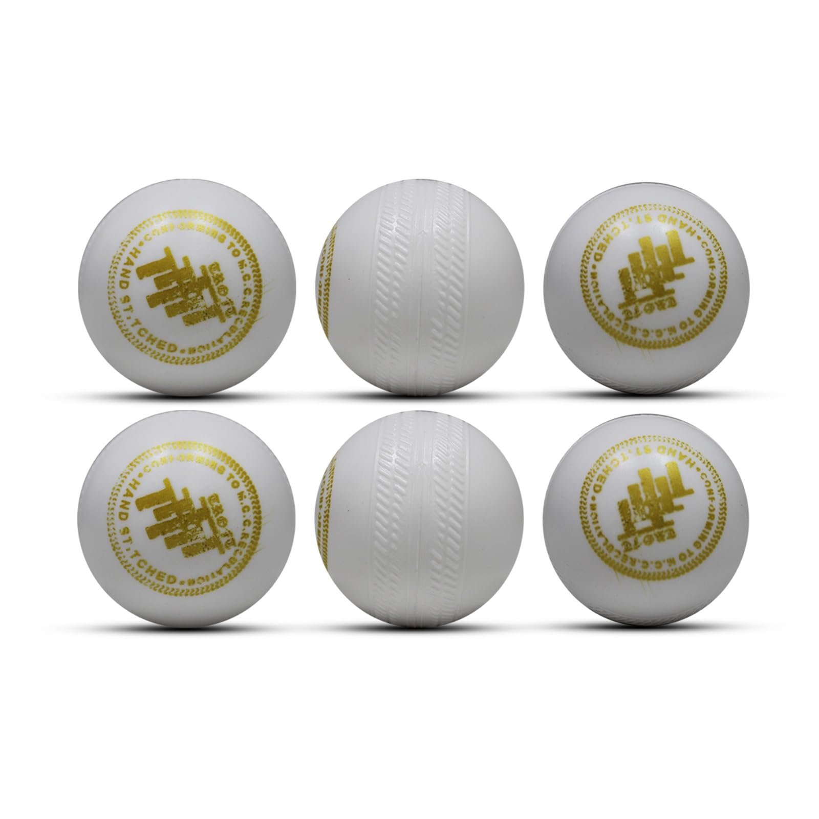 Troft Plastic Ball White Non Toxic (Pack of 6 | 100gm Per Ball)