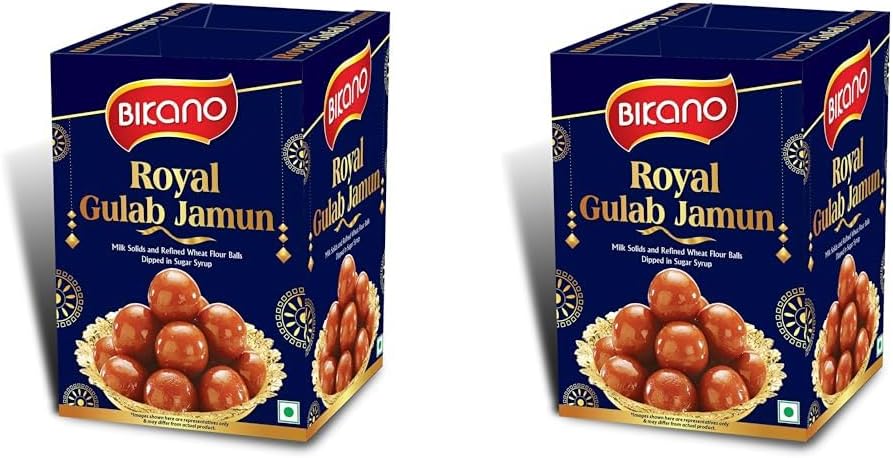 Bikano Royal Gulab Jamun 1kg (Pack of 2)