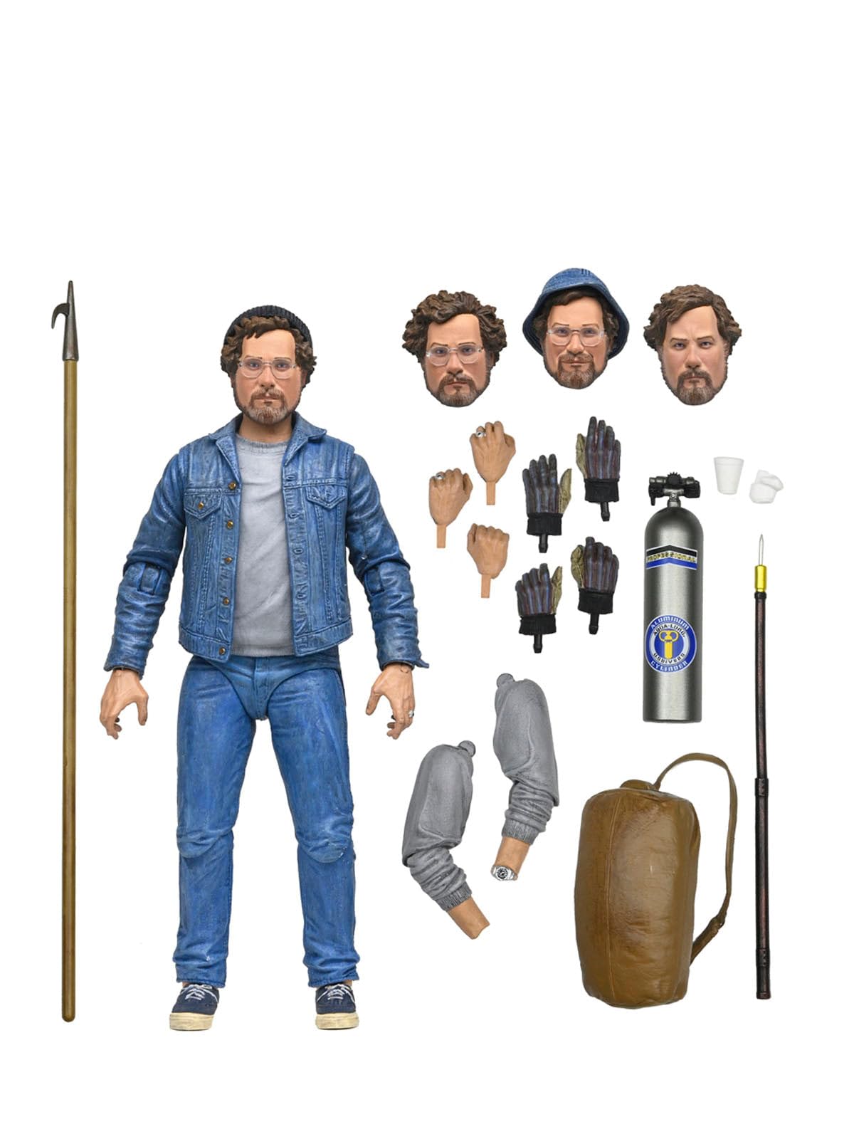 NECA マットフーパー (ジョーズ 50周年) アミティ・アライバル 7インチ NECA Matt Hooper (Jaws 50th Anniversary) Amity Arrival 7 inch