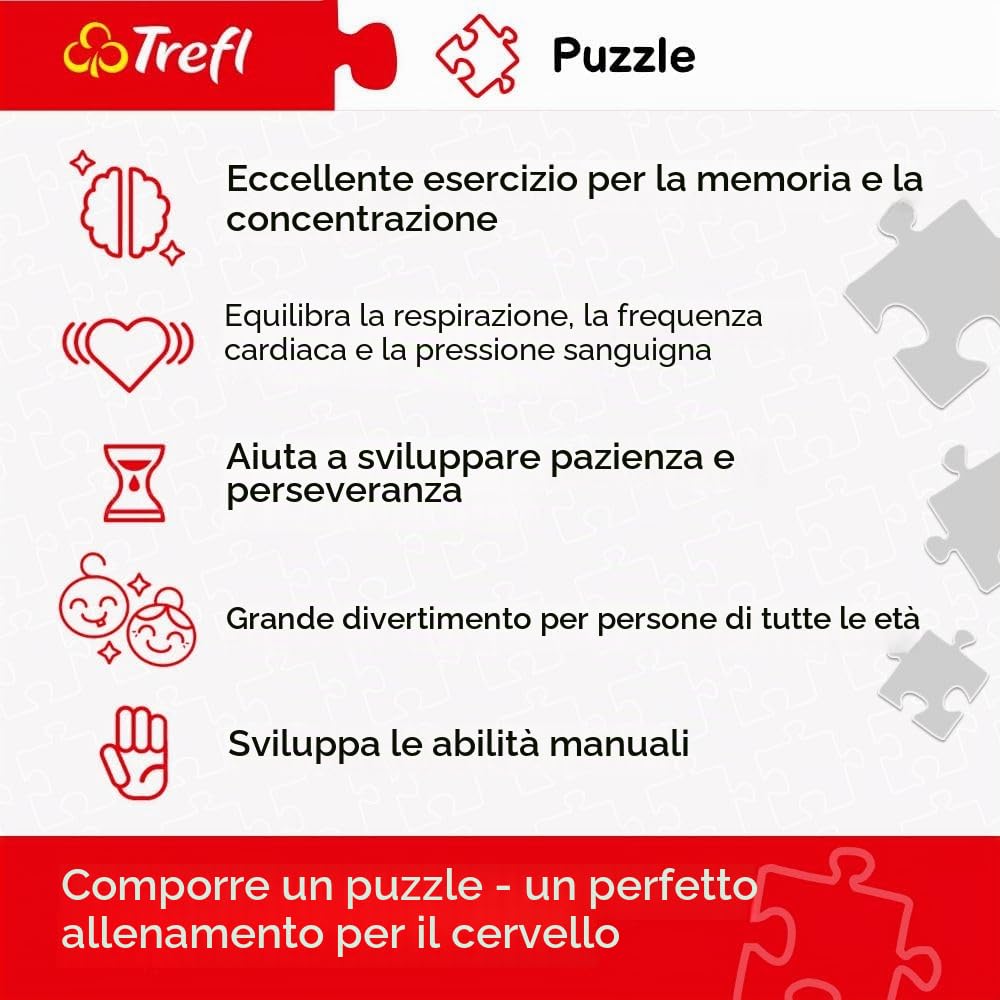 Trefl, Puzzle, Vacanze Greche, 3000 Elementi, Qualità Premium, per Adulti e Bambini da 15 anni