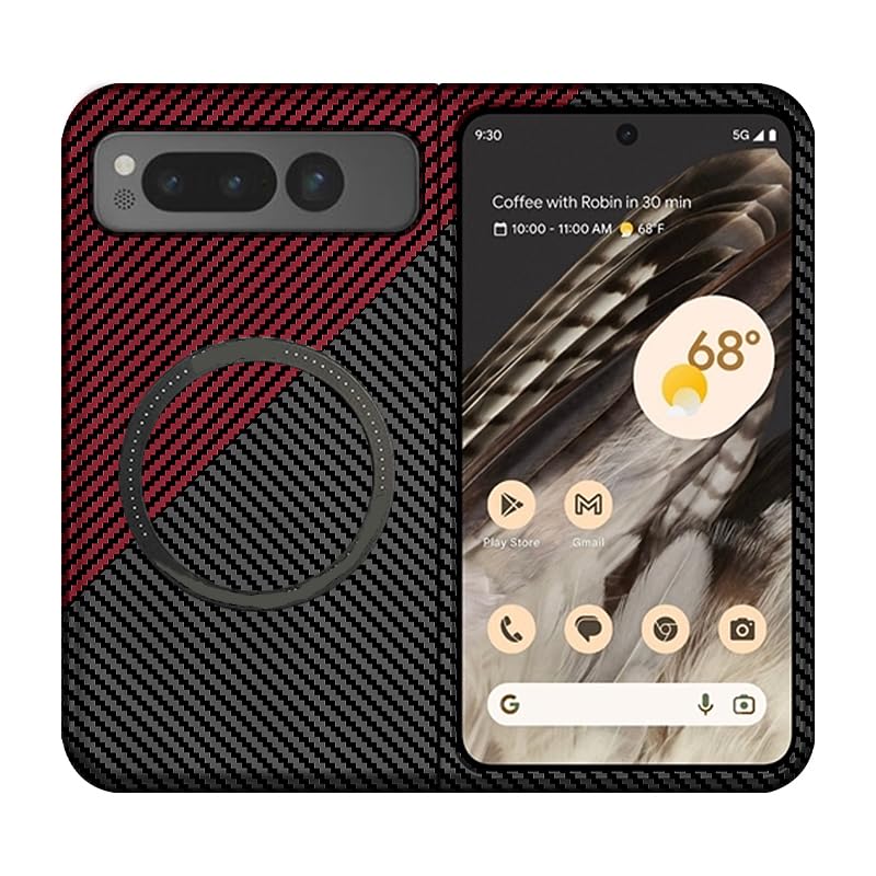 Amazon.co.jp: FLURIKA Google Pixel Fold 磁気ケース 用 MagSafe充電 