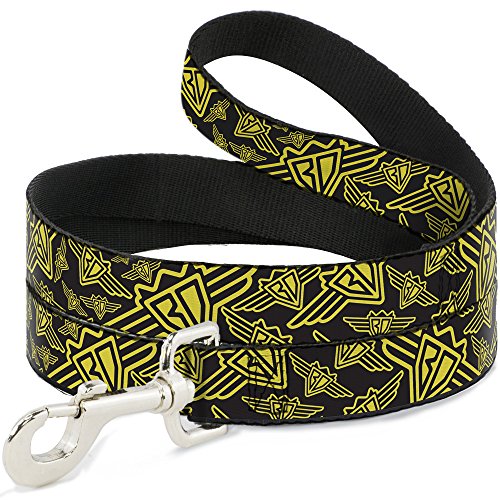 Laisse pour chien Buckle Down avec sangle large de 2,5 cm robuste - 2