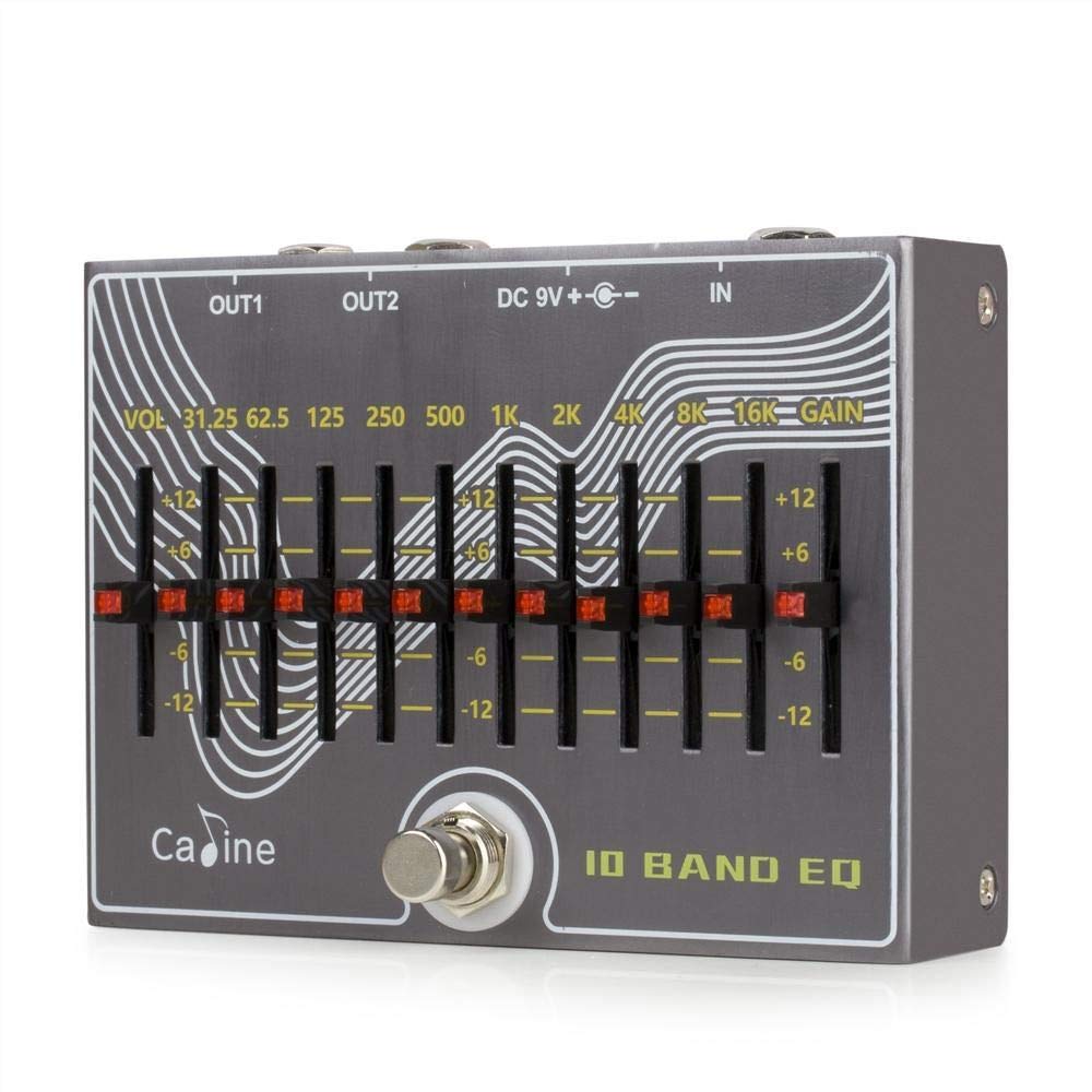 Caline CP-81 - EQ Graphic EQ a 10 bande | Dispositivo a effetto pavimento