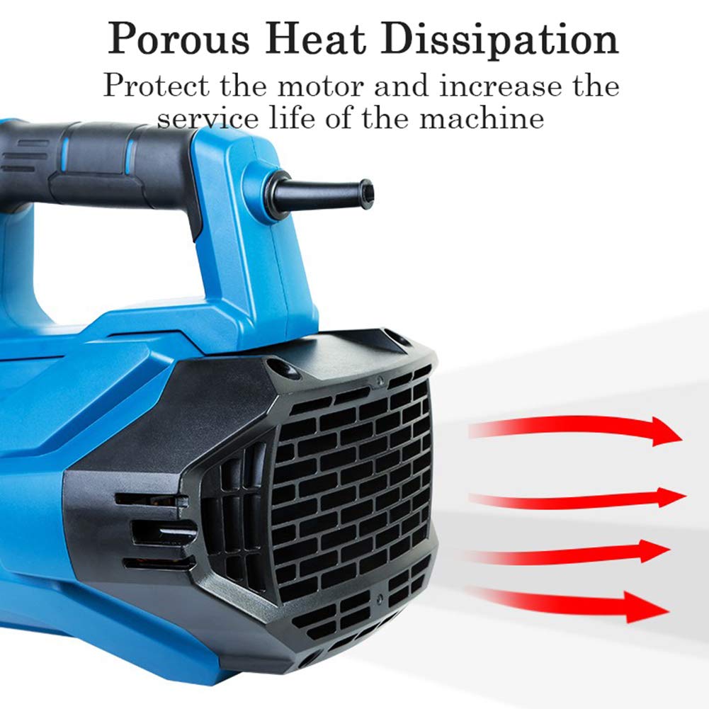 Leggero e Compatto Soffiatore per Foglie Elettrico con Controllo Elettronico della velocità,Soffiatore per Foglie con Cavo e Linea da 2.5 M,per Soffiare Foglie Rimuovere Polvere