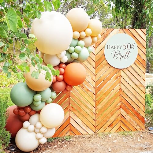 Image of Voircoloria Sage Green Balloons, 66pack 12inch Olive Green Latex Party Balloons for Baby Shower, Graduation, Wedding, Birthday, Bridal Shower, Anniversary Party Decorations