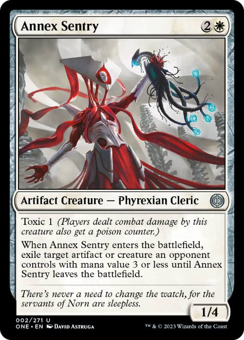 Magic The Gathering Ga ring - Annex Sentry (002) - Phyrexia: All Will Be One