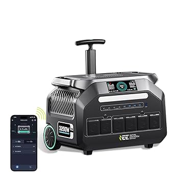 ポータブル電源  2 6倍長寿命 256Wh容量 Amazon.co.jp: 【2025新モデル】IEE P3200 ポータブル電源 大