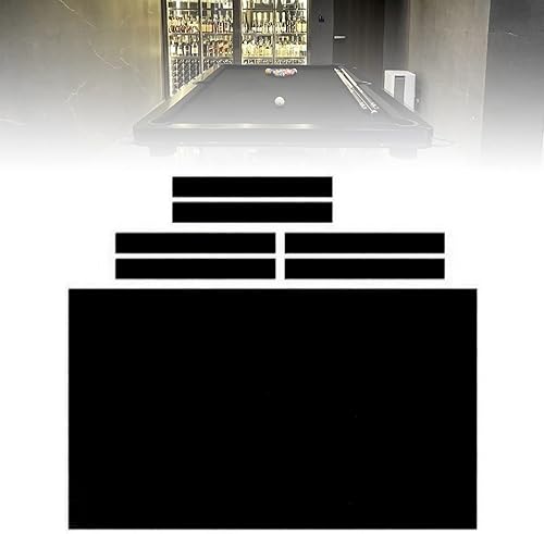 Paño de billar, cojín de fieltro de alto rendimiento de 789 pies con 6 envolturas laterales, mantel de billar, a elegir entre azul, rojo,