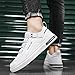 Men's Casual Sneakers - Fashion Design, Comfortable and Breathable with Anti-Slip Function, Suitable for Daily wear (White,8.5)