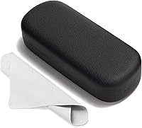 Vista 1 de Marvolia Estuche para gafas de sol, funda rígida grande de piel sintética para gafas de sol