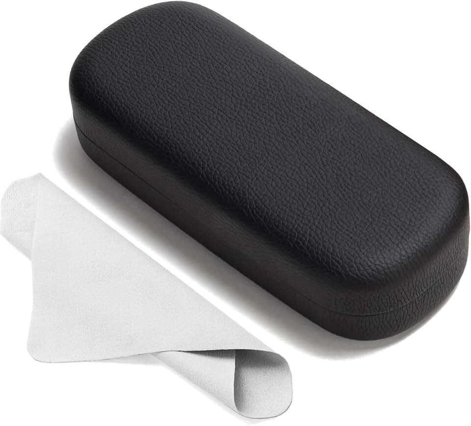 Marvolia Glasses Case Hard Shell Large Eyeglasses Case