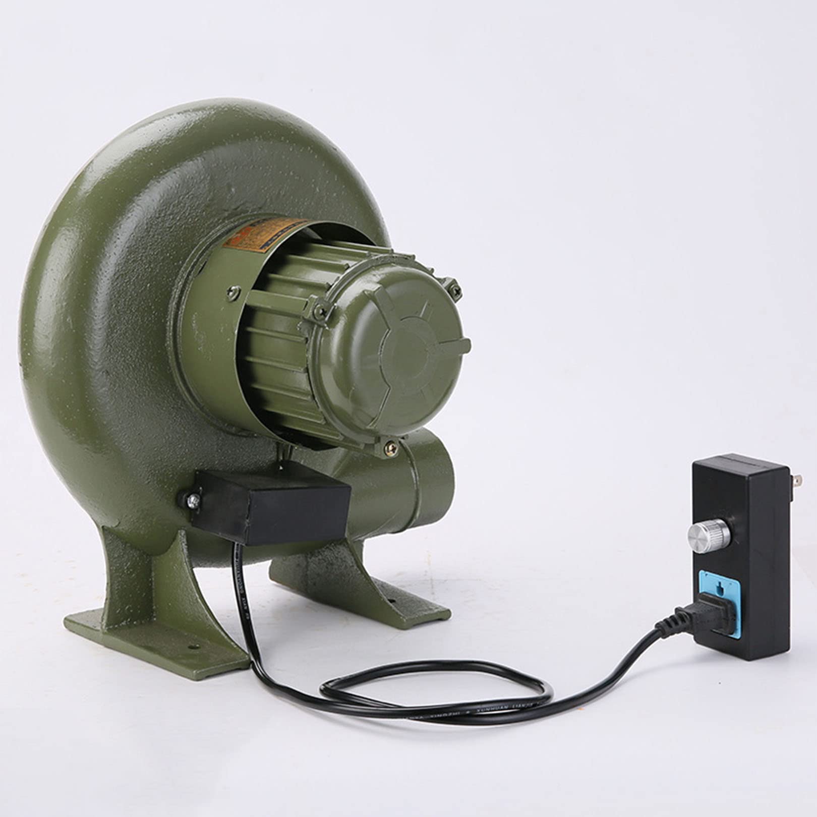 CFYP Souffleur De Forge De Forgeron Électrique Variable 220V - Ventilateur De Barbecues Ventilateur De Forge à Charbon -Refroidissement Rapide à Faible Bruit