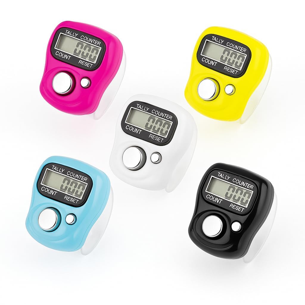 Mini Hand Tally Counter Finger Ring Handheld Clicker People Counter Meter Digital Electronic Head Count,Japa Counter (5)-image-41