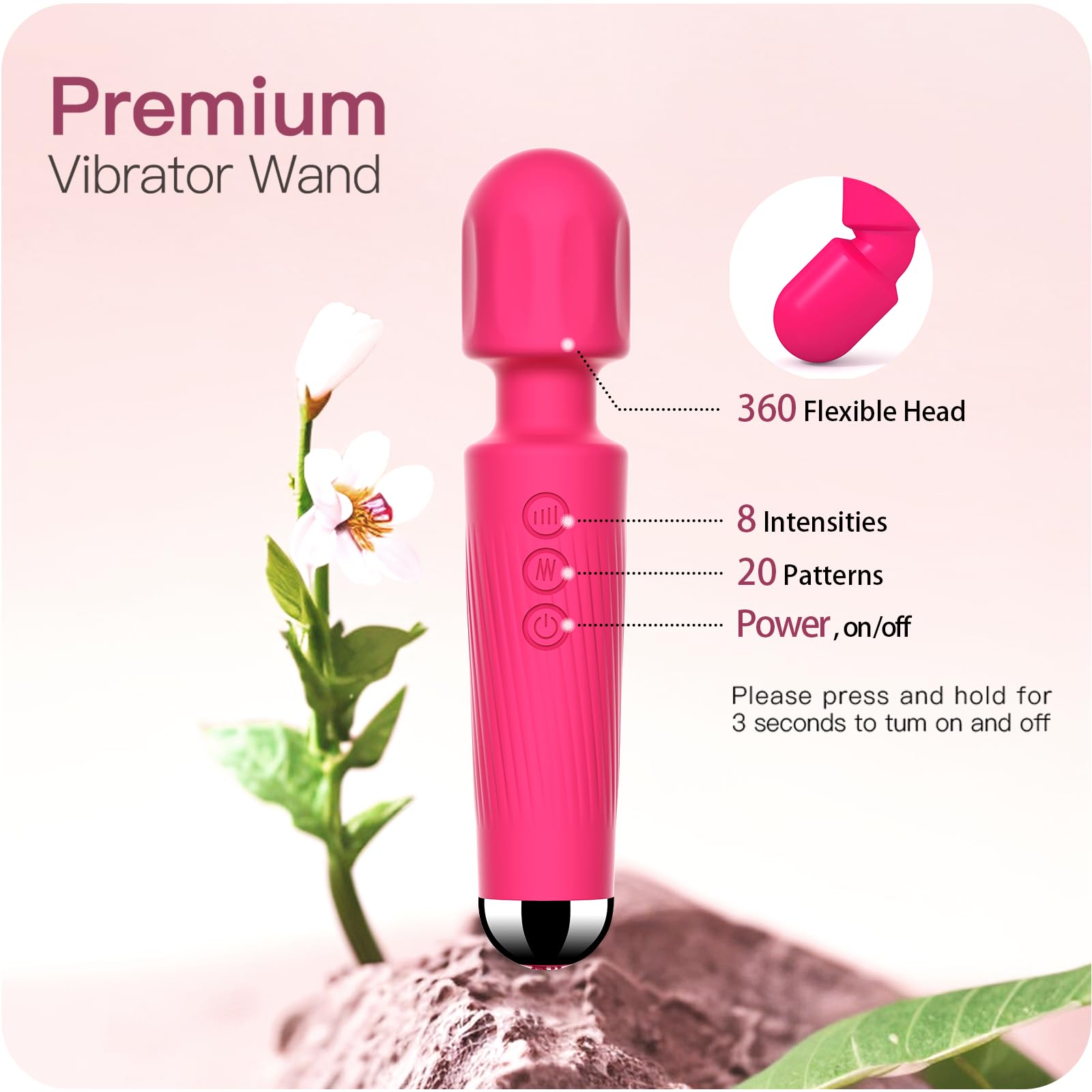 Amazon.com: SANJIANKE Vibrator Wand Sex Toys,Clit Stimulator Vibrators, Vibrator for Woman,Wand Massager Sex Toy,20 Patterns,8 Speeds of Pleasure,Quiet Adult Sex Toys,Waterproof, for Women Gifts (Rose Red) : Everything Else Amazon.com: SANJIANKE Vibrator Wand Sex Toys,Clit Stimulator Vibrators, Vibrator for Woman,Wand Massager Sex Toy,20 Patterns,8 Speeds of Pleasure,Quiet Adult Sex Toys,Waterproof, for Women Gifts (Rose Red) : Everything Else