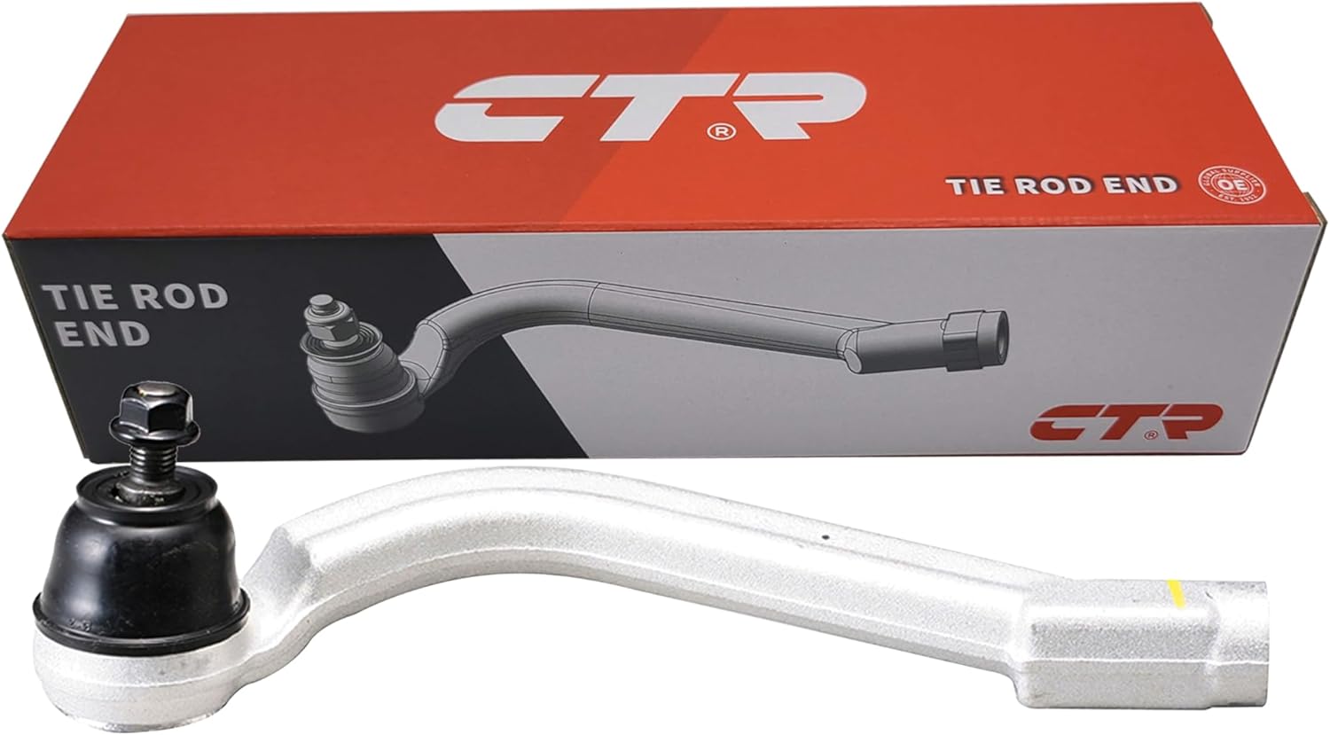 CTR CE0341L [OE Supplier] Left Outer Tie Rod End Compatible with HYUNDAI, KIA Vehicles - Replaces 56820-4R000, ES800717
