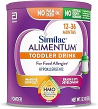 Similac Alimentum Toddler Drink With 2'-FL HMO, Hypoallergenic, for Food Allergies, Suitable for Lactose Sensitivity, Ages 12-36 months, 12.1-oz Can