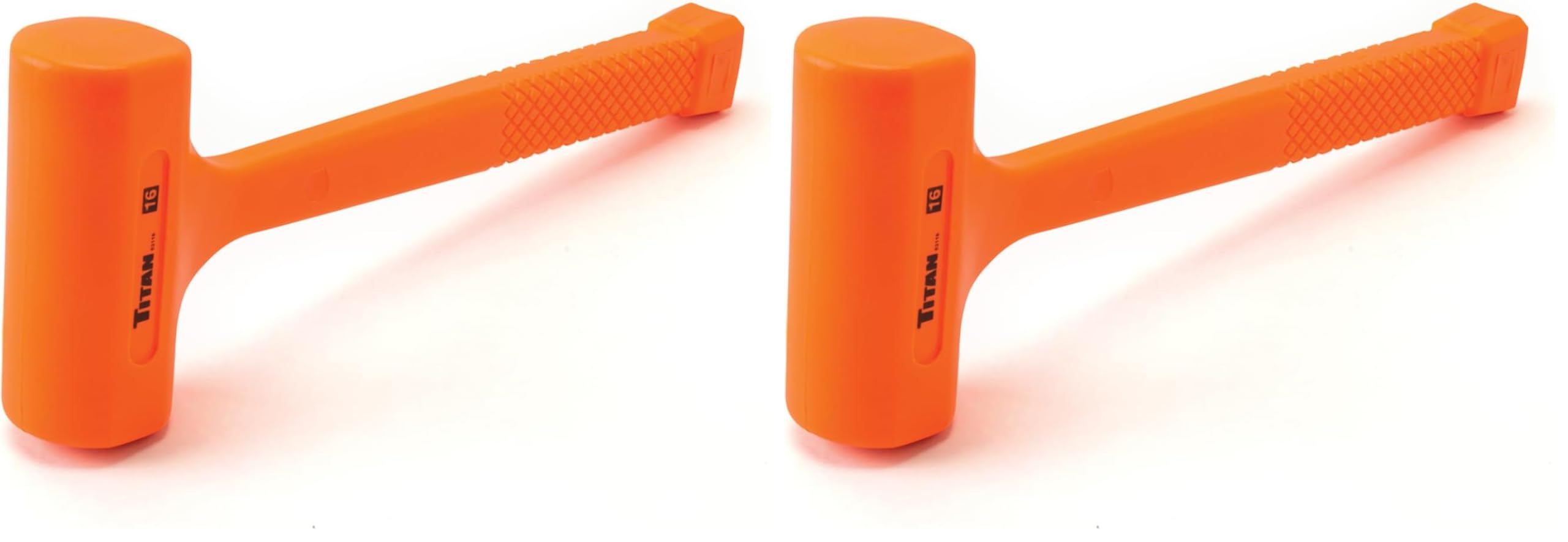 Titan 63116 16oz (1lb) Dead Blow Hammer (Pack of 2)