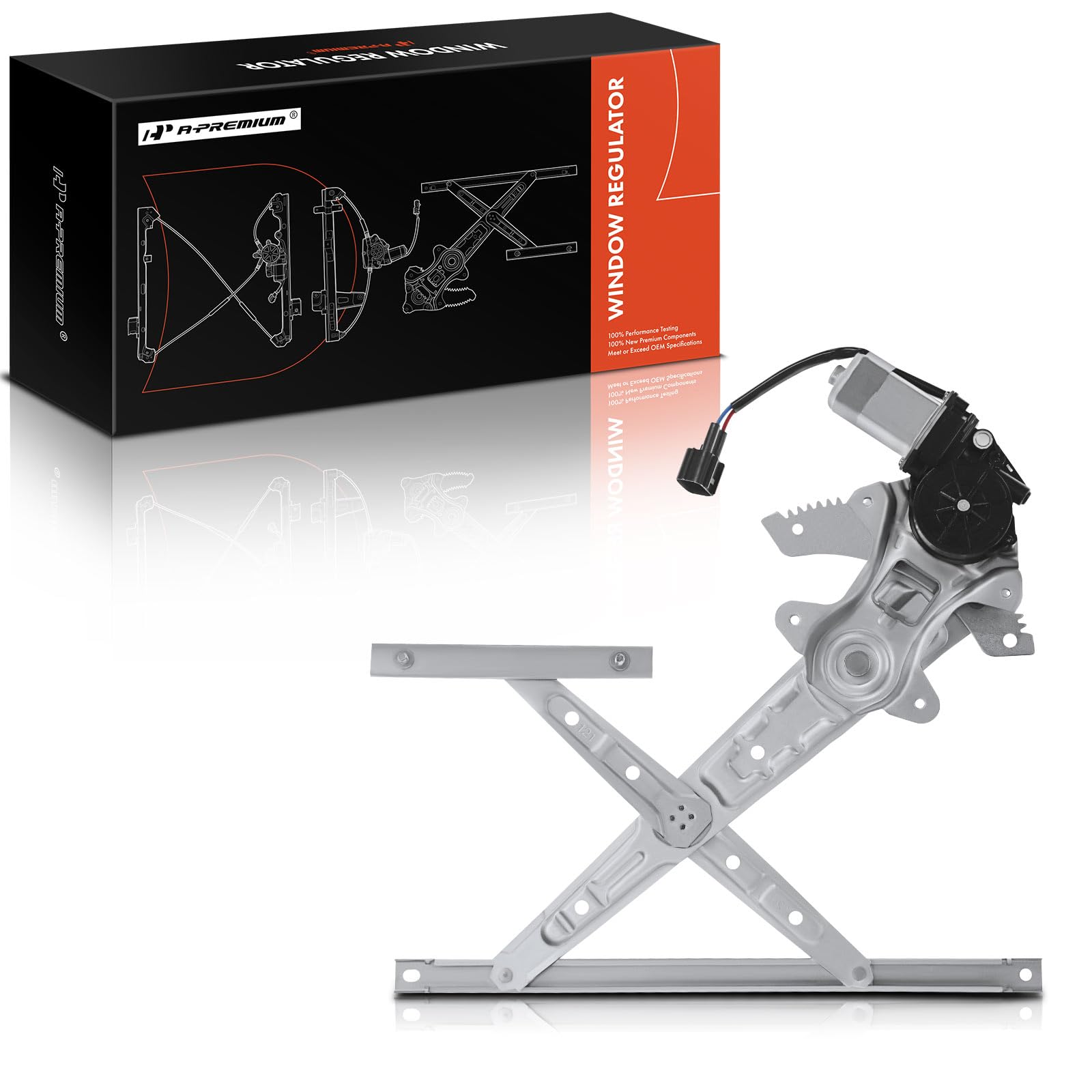 Photo 1 of A-Premium Electric Power Window Regulator with Motor Compatible with Nissan Rogue 2014-2020, Rear Left Driver Side