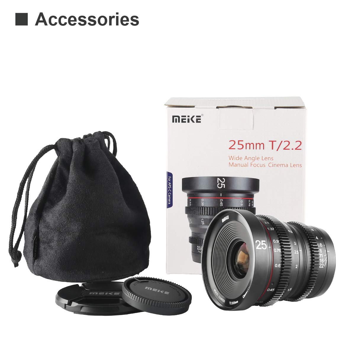 Amazon.co.jp: Meike MK-25mm-F1.8大口径広角マニュアル フォーカス