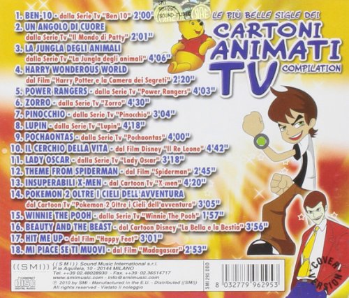 Le Piu' Belle Sigle dei Cartoni Animati TV