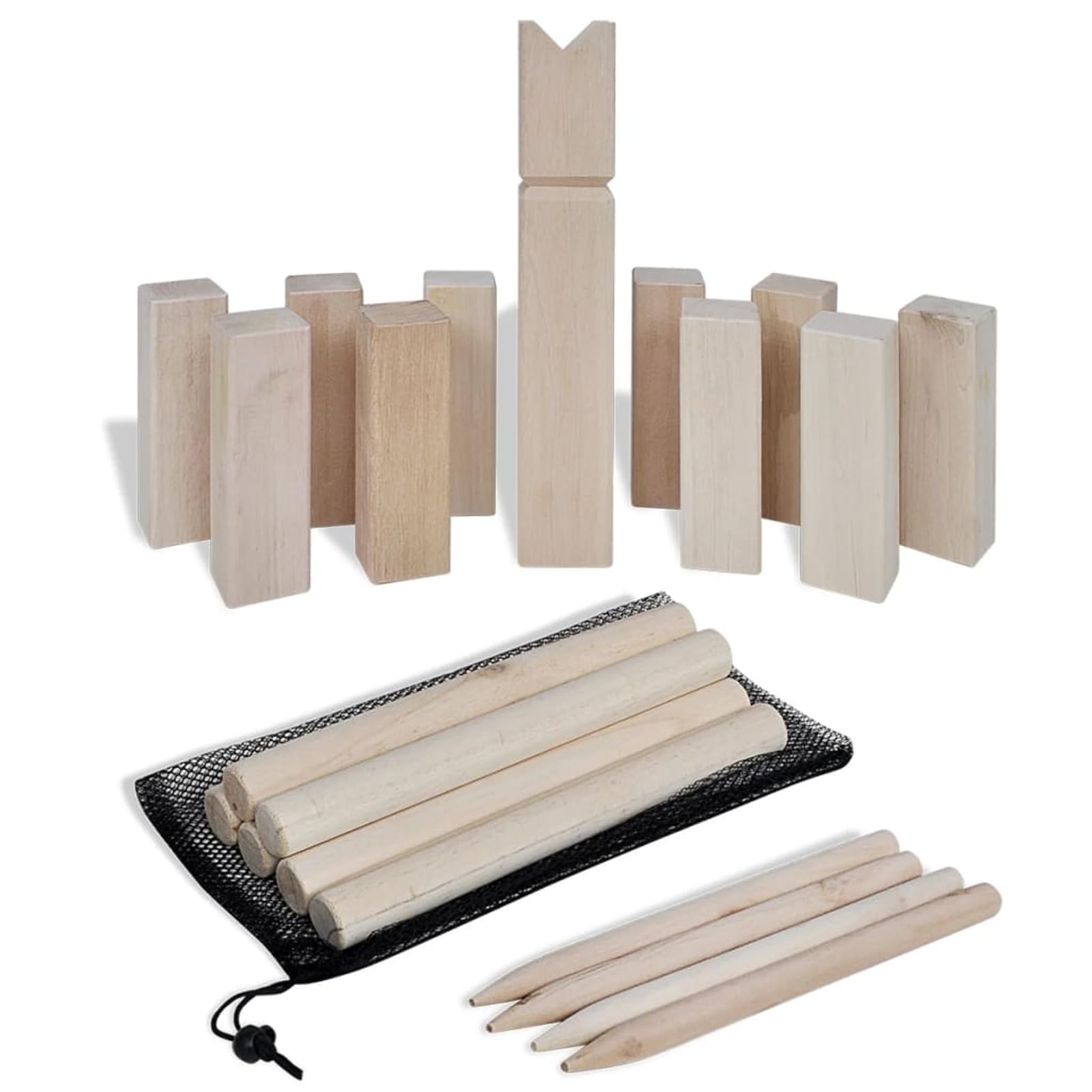 Set Kubb Gioco dei vichingi, Mobili per Casa Interno Esterno Soggiorno Camera da Letto Mobili Decor Camera