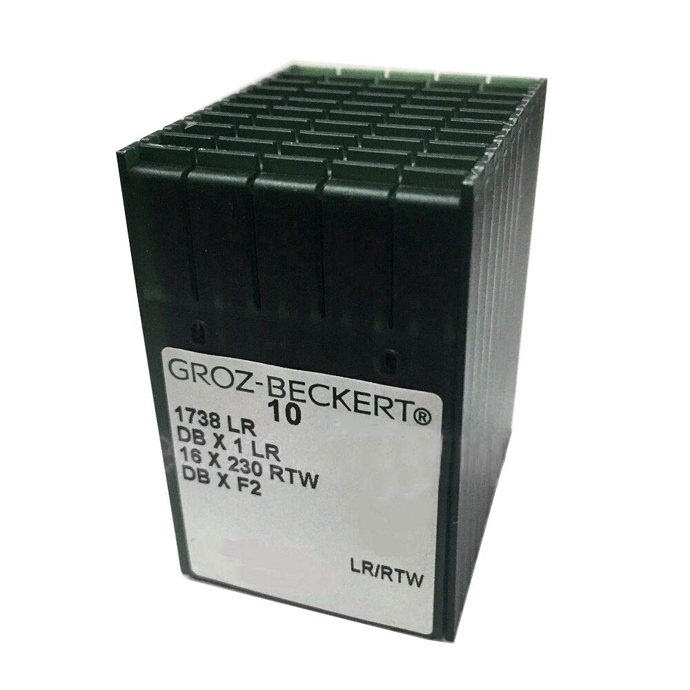 Amazon.com: 100 Groz-Beckert 1738LR DBX1LR DBXF2 Leather Point