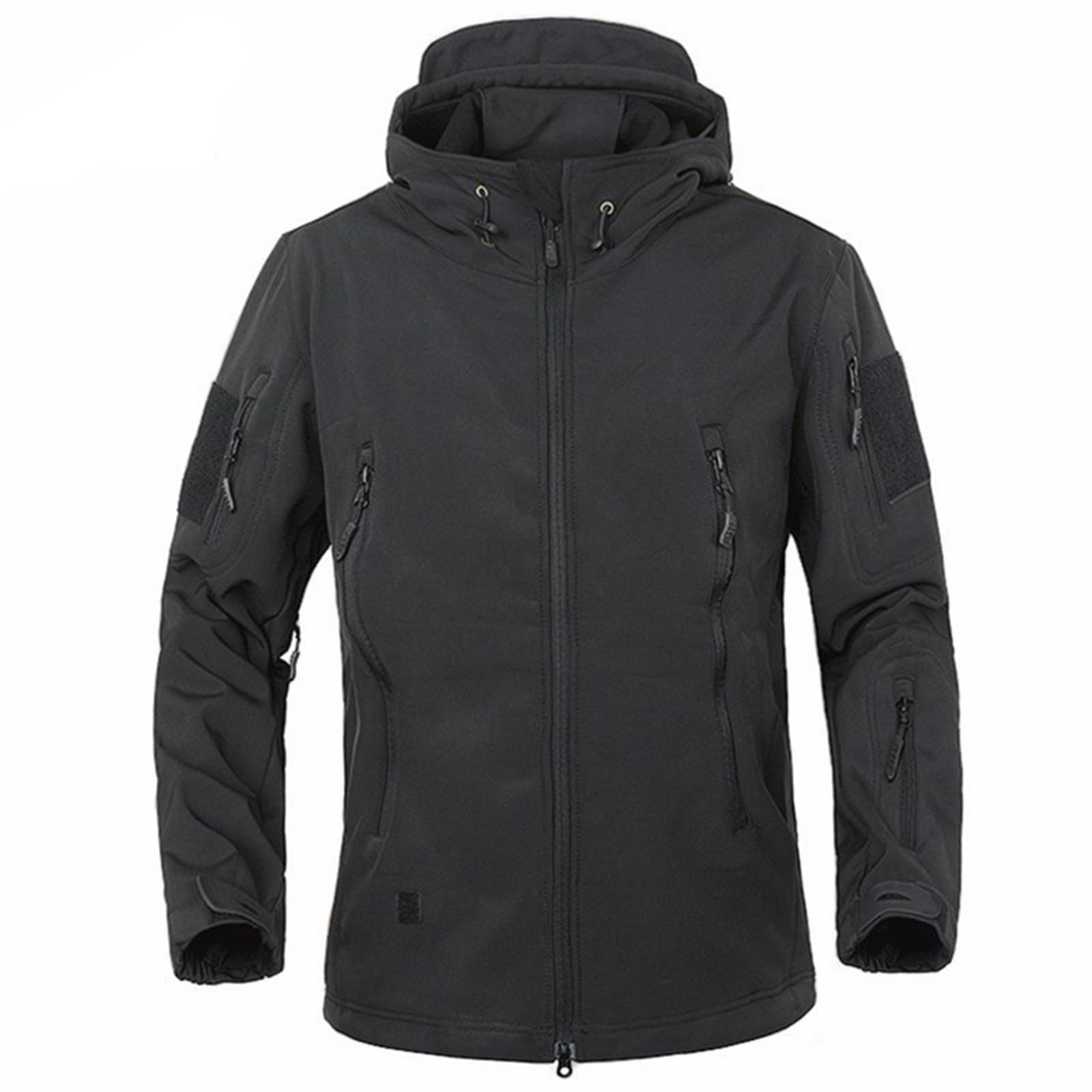 Sunnyuk Chubasquero Hombre Chaqueta Para Lluvia Casual Chaqueta con Capucha Para Lluvia Chaqueta Para Lluvia Outdoor Rain