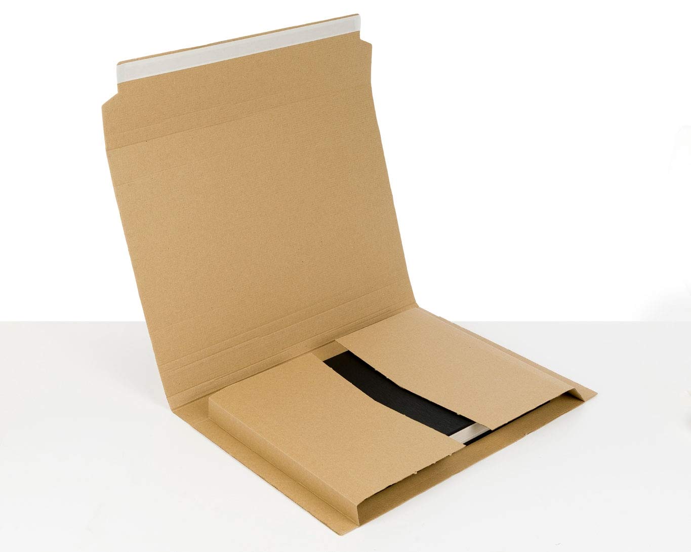 DS Smith ePack Book Wrap Mailers 435 x 318 x 60 mm - Pack of 40 - A3 Postal Boxes Corrugated Cardboard