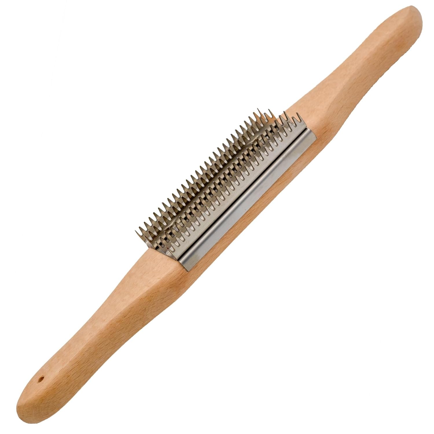 Tworider Buffer Wheel Rake,Polishing Rake Tool with 4 Rows