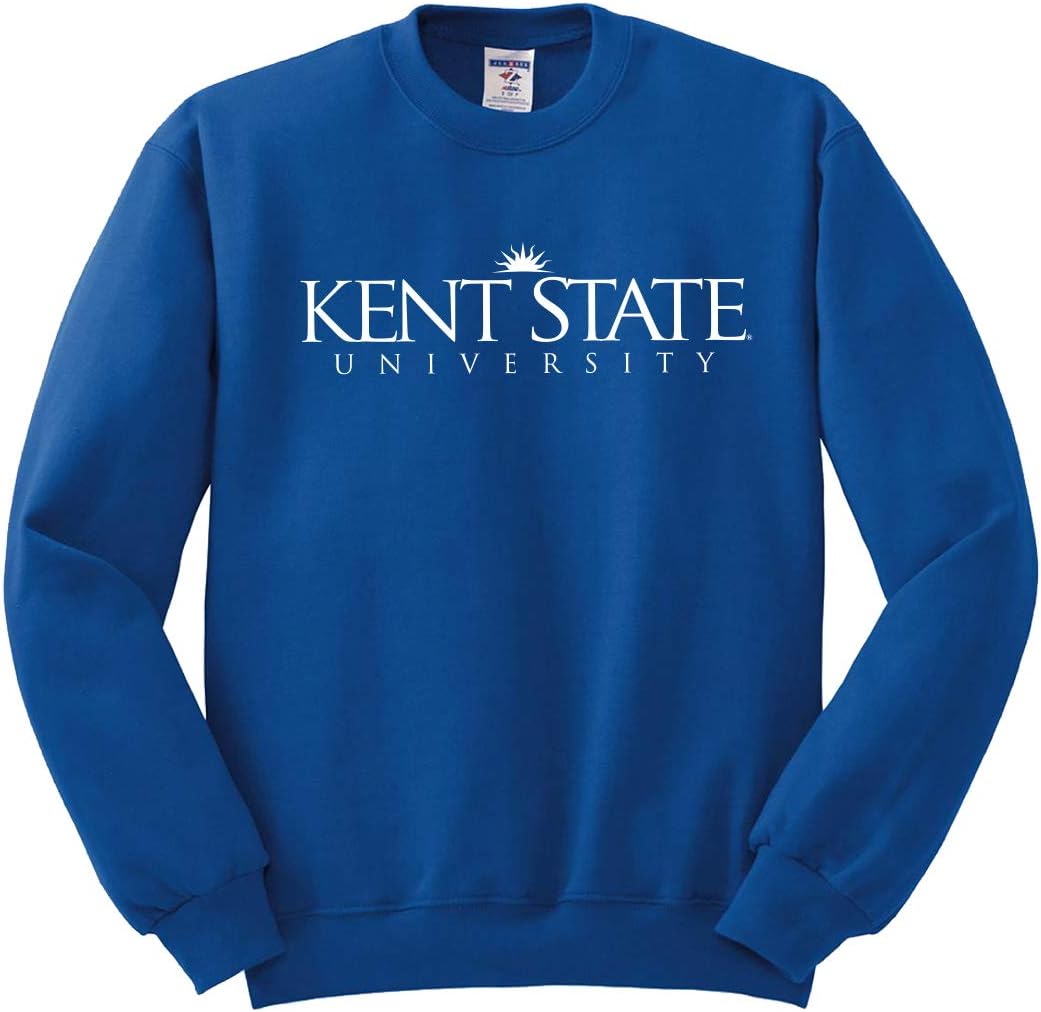 Sorority Letters Shop Kent State University Crewneck Sweatshirt - Logo Fleece Sweatshirt
