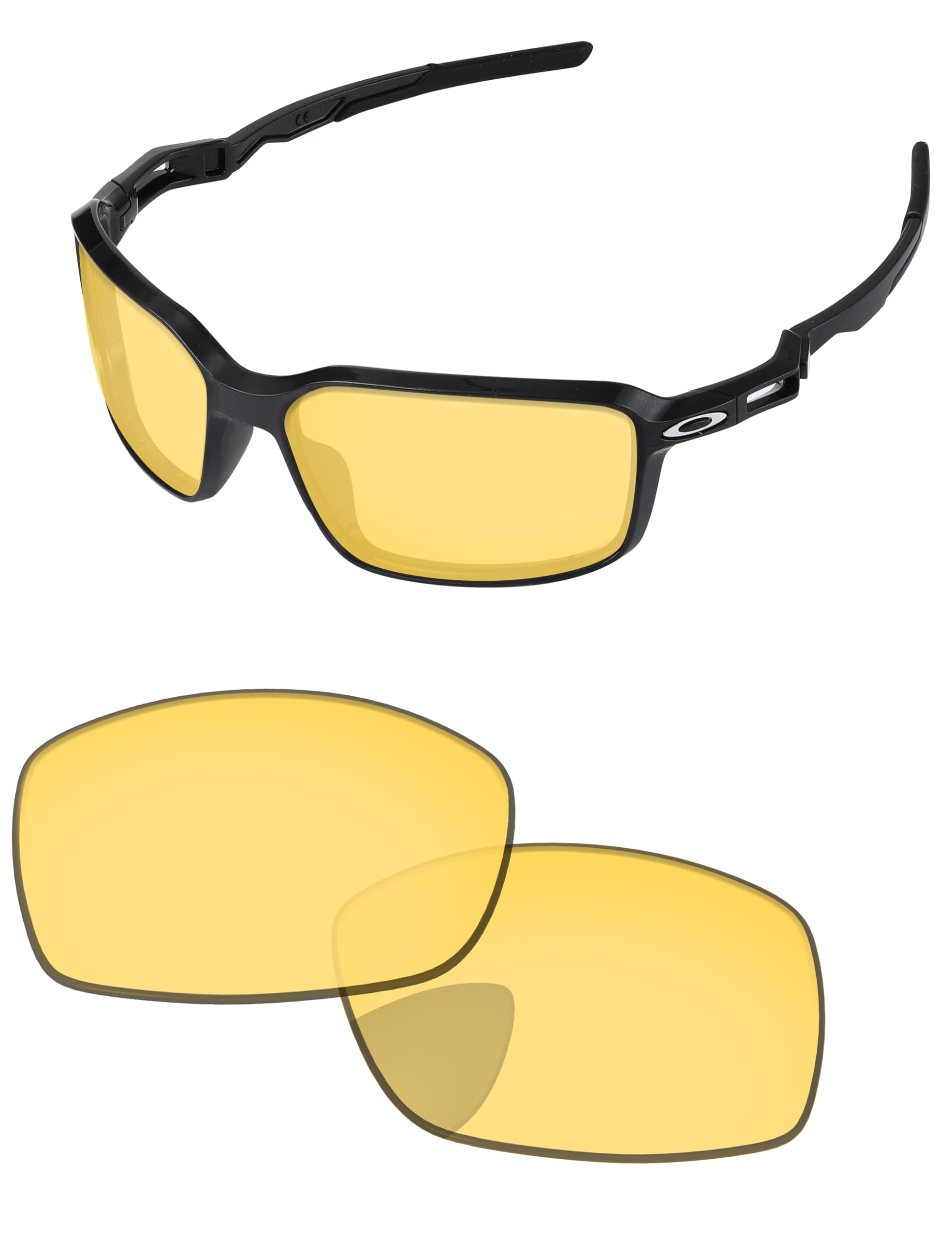 PapaViva Replacement Lenses for Oakley Siphon OO9429 64mm Sunglass - Precision Fit, UV Block & Impact Resistant