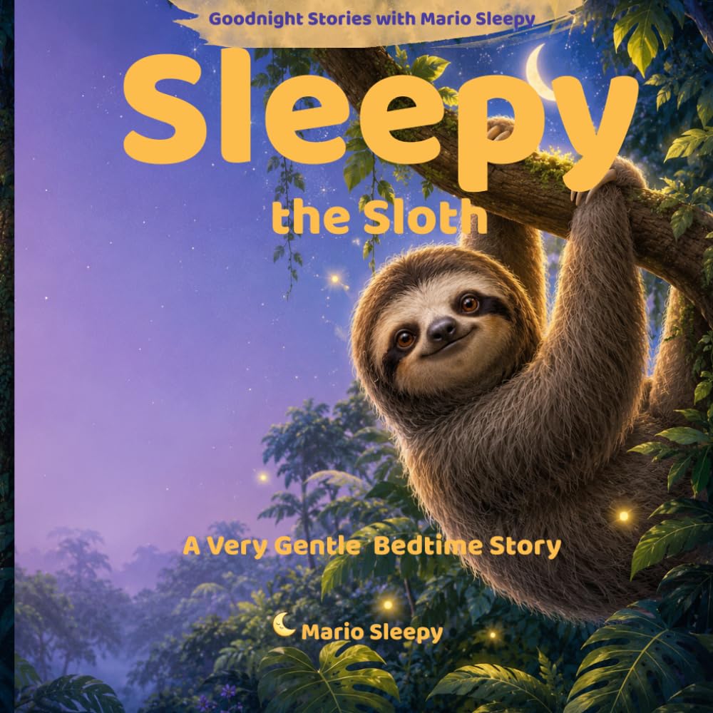 Sleepy the Sloth: A Very Gentle Bedtime Story (Goodnight Stories with Mario Sleepy)