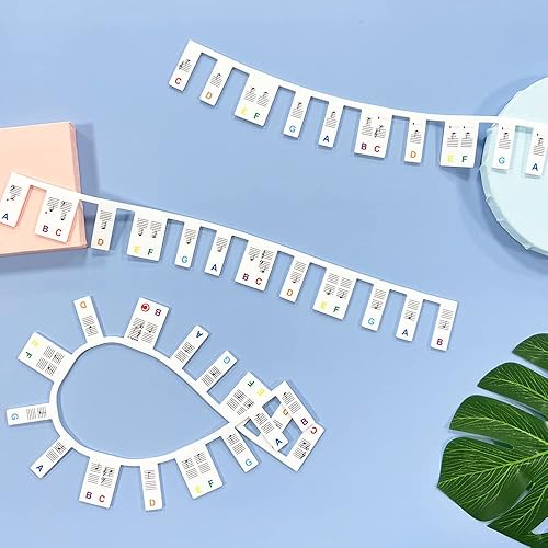 Miniatura 5 de Etiquetas extraíbles para notas de teclado de piano etiquetas de letras de notas musicales teclas de piano reutilizables etiquetas de letras de