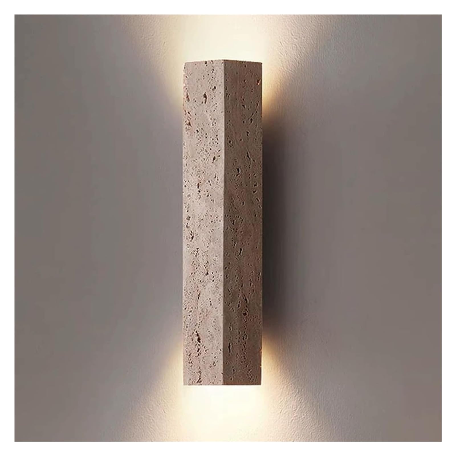 FEITENGDA Modern Travertine Wall Sconce Marble Light