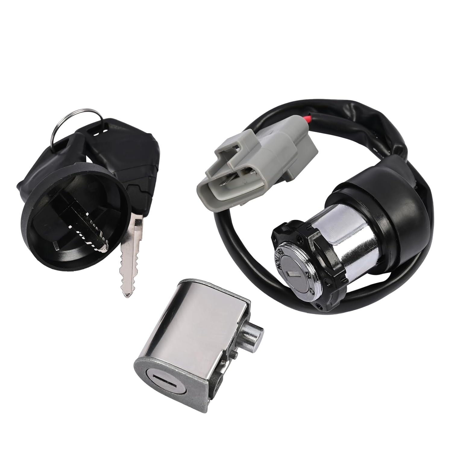 9DS#-010100-6002 Ignition Switch Lock Assy with Key Compatible with CFMoto CForce 600 625 Touring CF600AU-3L CF600AU-3LF CF600ATR-2L CF600ATR-2S CF600AU-3S CF600AU-3SF 2020 2021