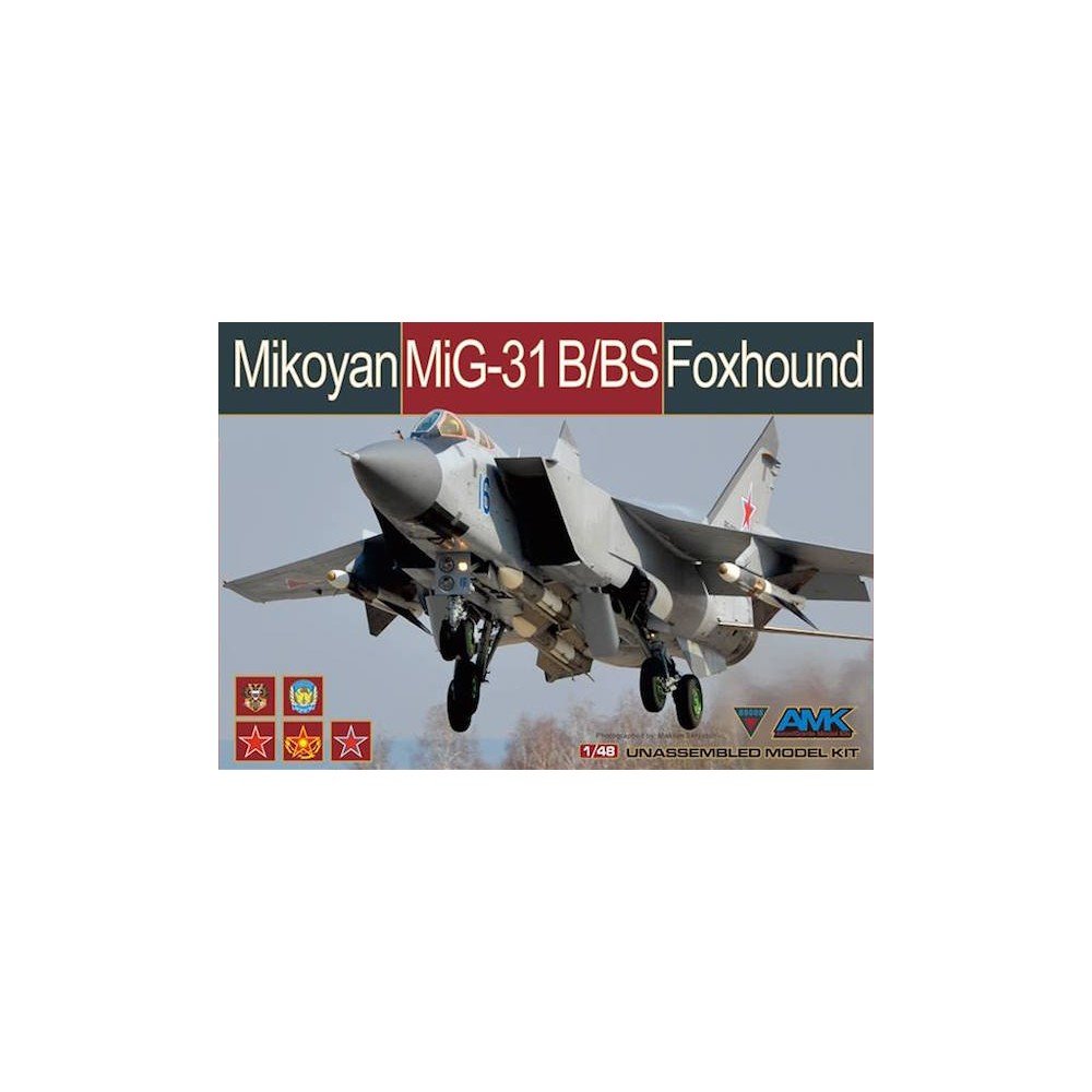 AvantGarde Model Kits AMK 1/48 Mikoyan MiG-31 B/BS Foxhound