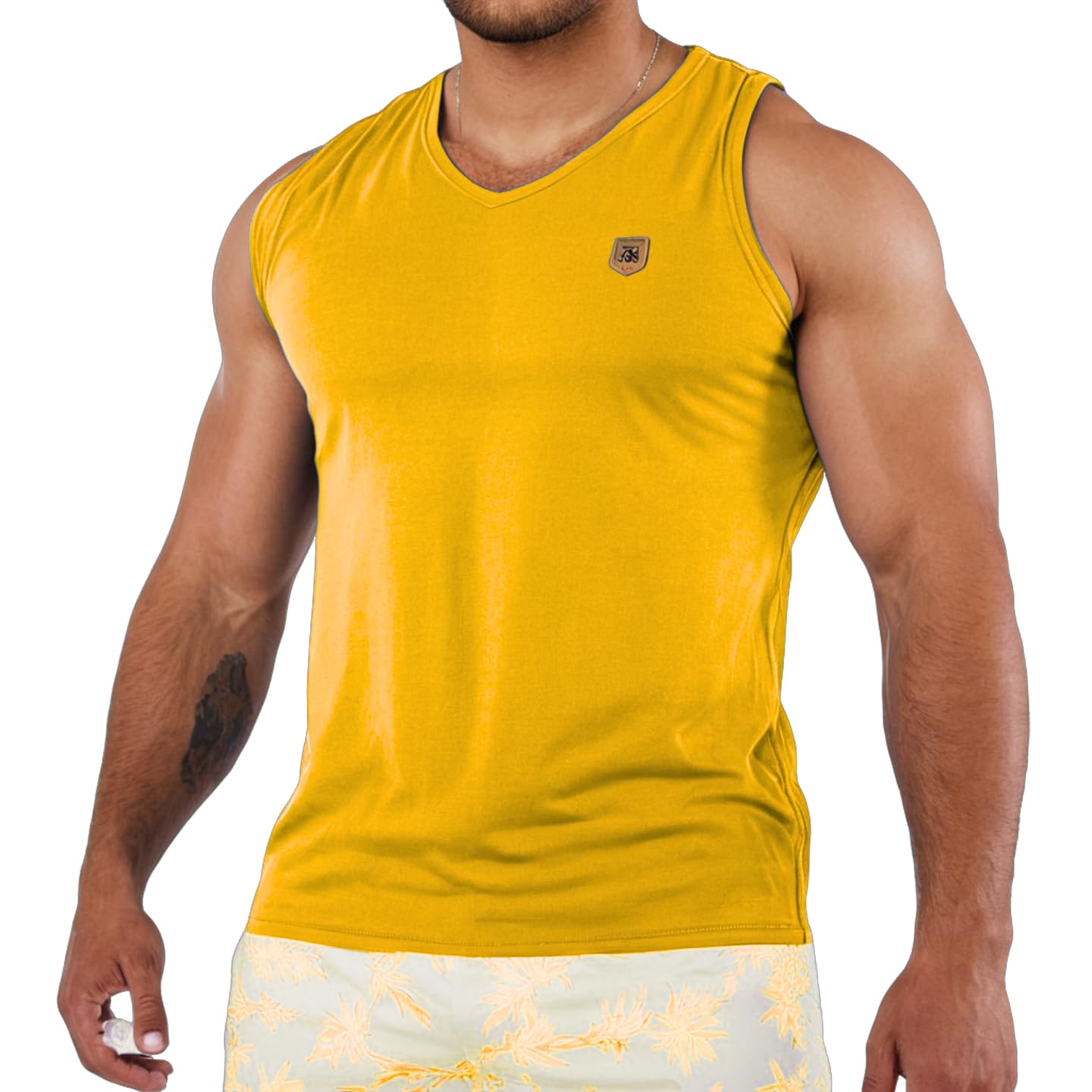 Regata Masculina 100% Algodao Premium penteado 30.1 Casual para Academia dia a dia