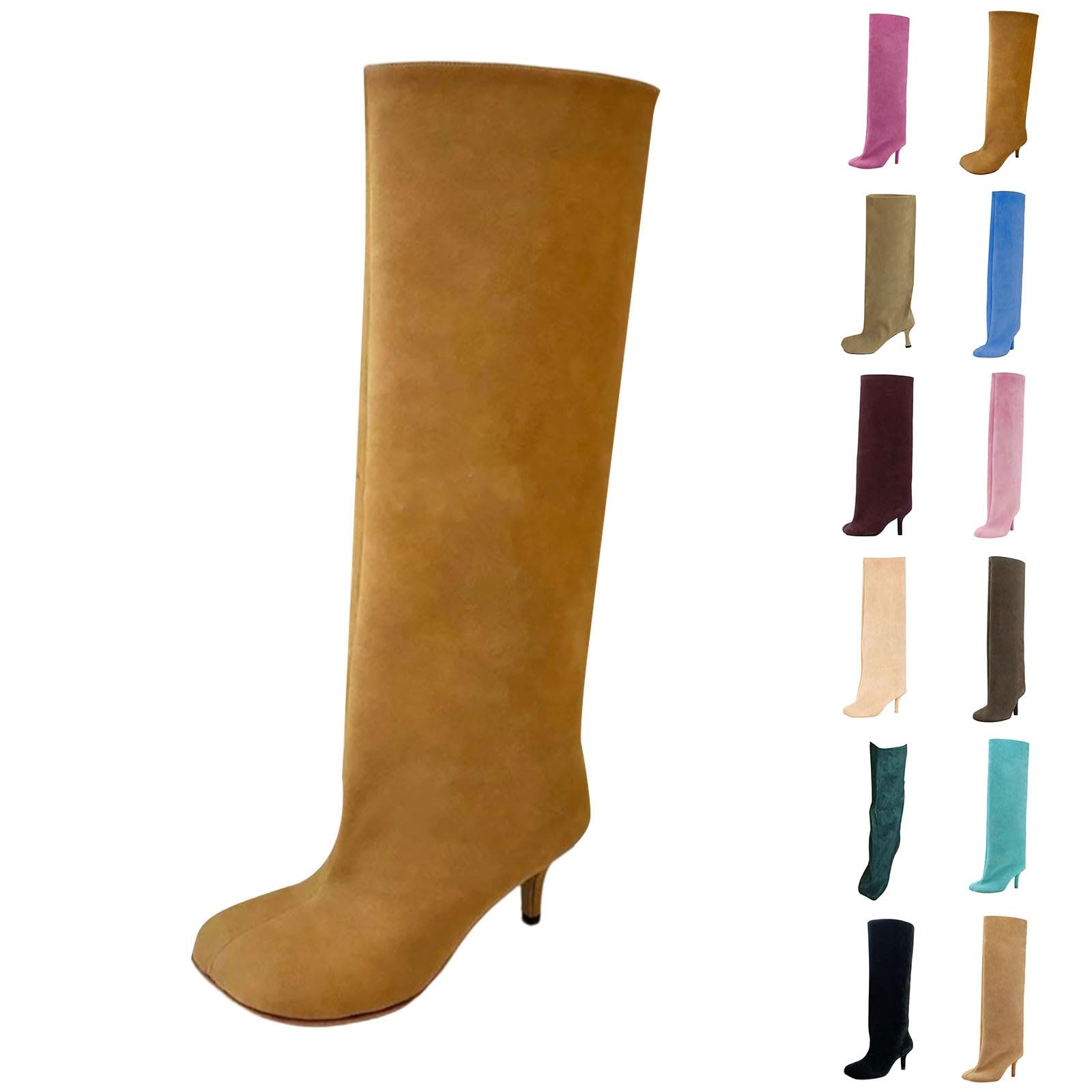 Stivali Cowboy Donna Ricamati Stivali Donna Invernali Cowboy Scarpe Boho | Stivali Texani Autunno Inverno Vintage Stivali Cowgirl Donna Similpelle Stivaletti Scarpe Per Concerti Musica Country