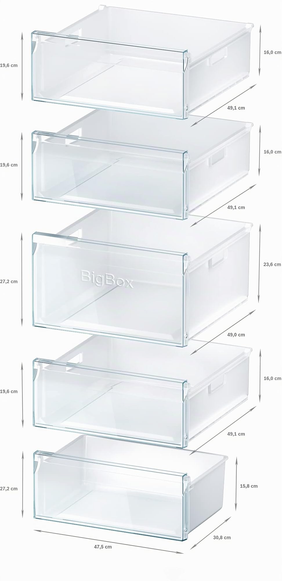 Bosch GSN54DWDV Serie 6, Congelatore monoporta da libera installazione, NoFrost, Cassetto BigBox, Tecnologia Inverter Intelligente, 176 x 70 cm, Bianco