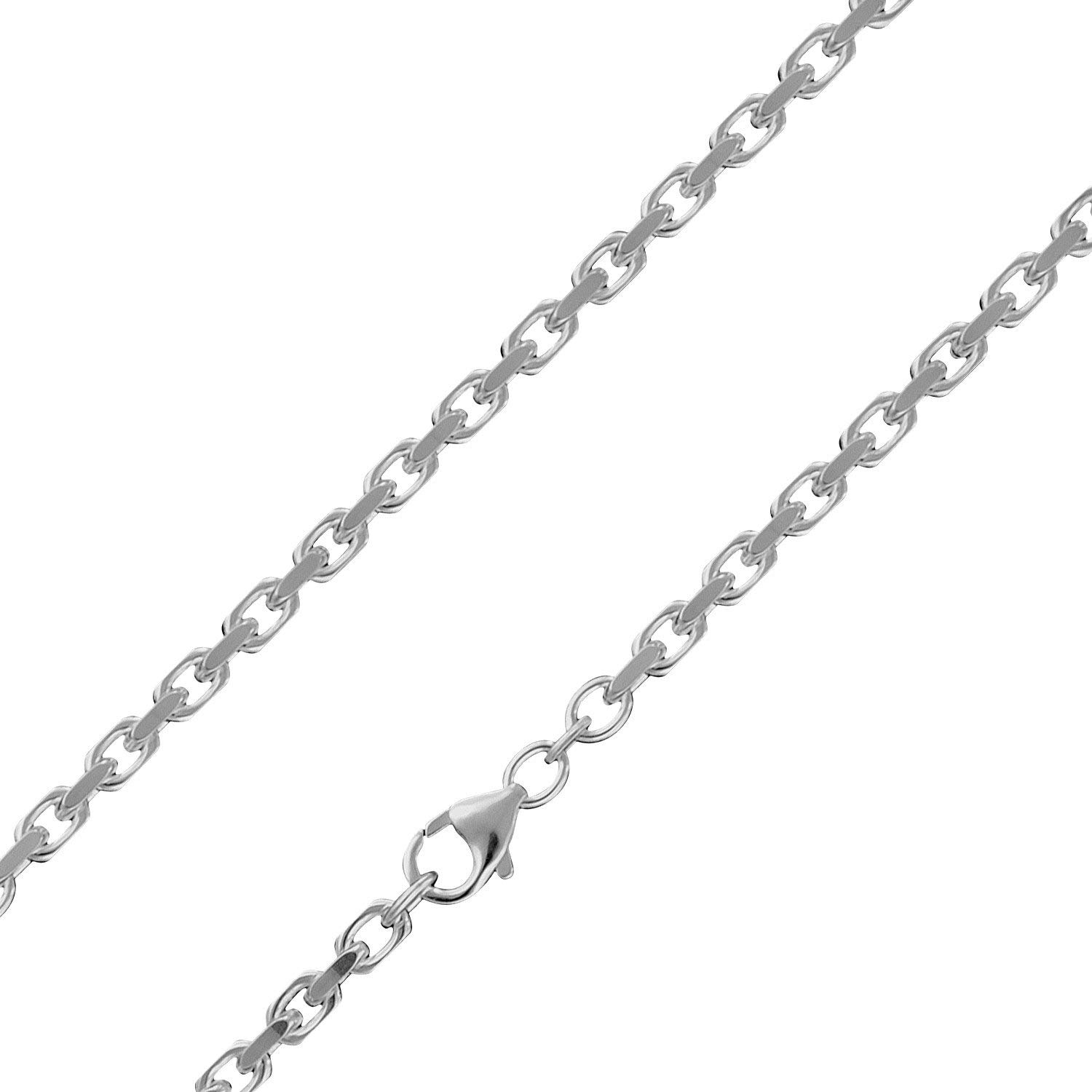 trendor Silberkette für Herren 925 Sterlingsilber Ankerkette 3,0 mm 85741