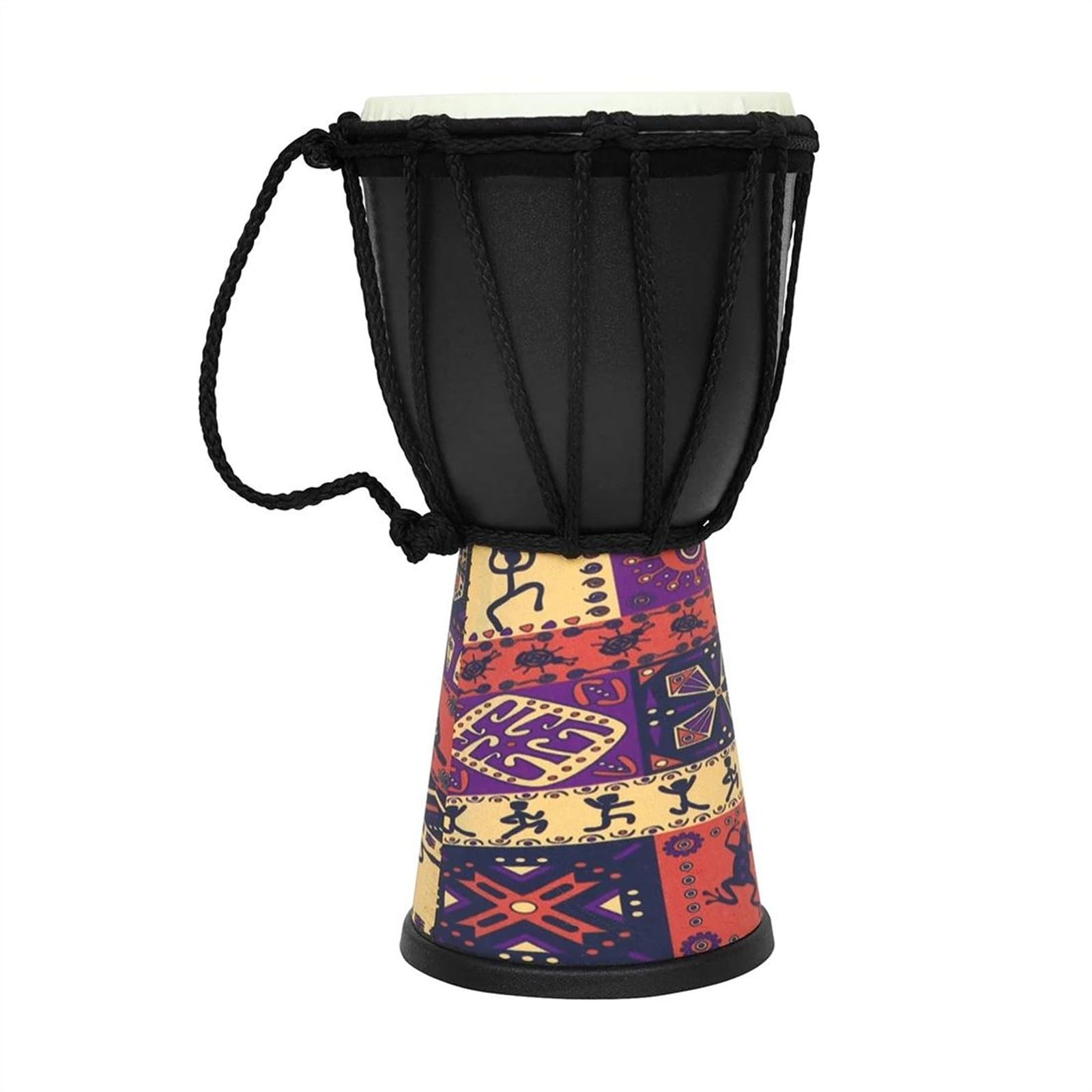 Profesjonalny Djembe 4-calowy Bęben ABS Kolorowy Bęben Ręczny Djembe Początkujący Perkusista Instrument Perkusyjny