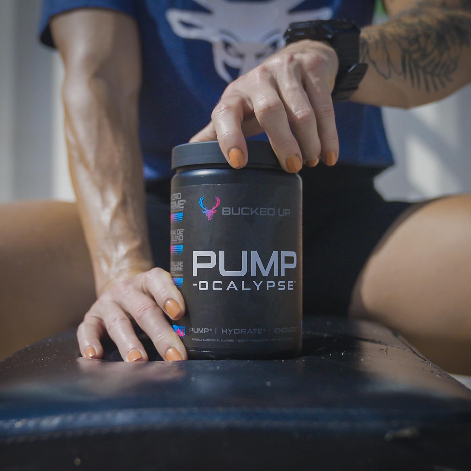 Pump-ocalypse Miami | Nitric Oxide and L Arginine Supplement with Citrulline Malate, GlycerPump | Ultimate N.O. Booster | Lean Muscle Support for Blood Flow, Vascularity, Hydration and Endurance — Amazon image 9